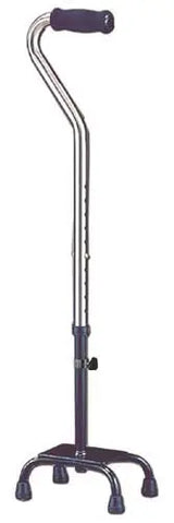 Quad Cane Heavy Duty Small Base 500# Capacity Movility LLC- CM