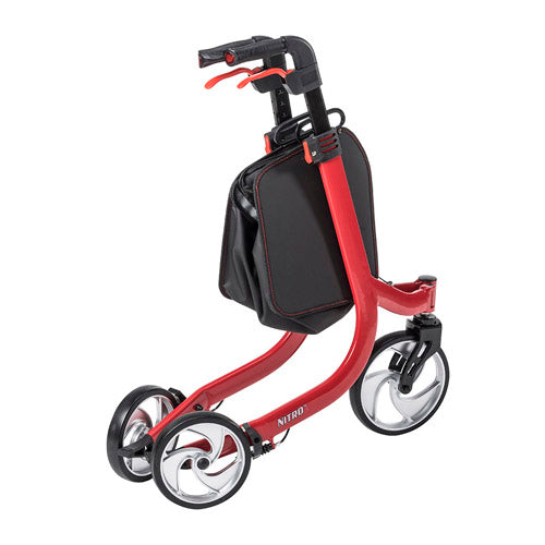 Nitro 3-Wheel Folding Aluminum Rollator