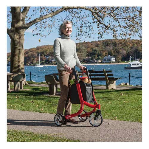 Nitro 3-Wheel Folding Aluminum Rollator