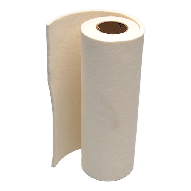 McKesson White Wool / Rayon Nonadhesive Orthopedic Felt, 12 Inch x 4 Foot McKesson