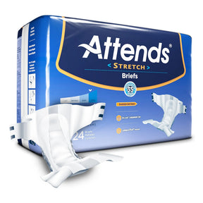 Attends® Stretch Briefs, Medium / Regular Attends® Stretch