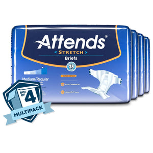 Attends® Stretch Briefs, Medium / Regular Attends® Stretch
