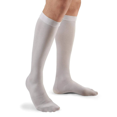 3M Futuro™ Anti-Embolism Stockings, Knee-High, Closed-Toe, Extra Large/Regular, White 3M™ Futuro™