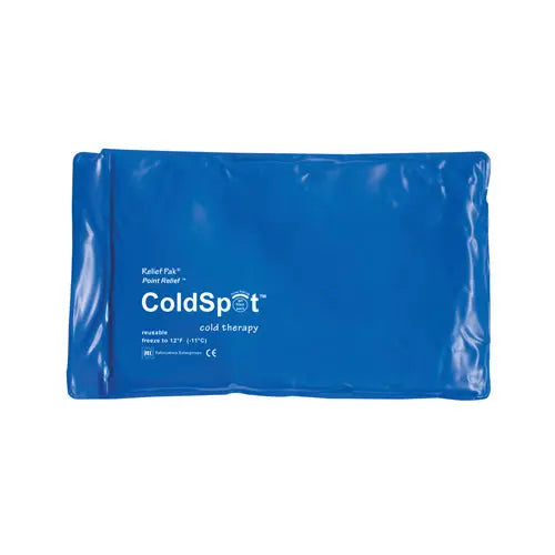 Reusable Heavy Duty Cold Pack  Half 7  x 11  Blue Vinyl Movility LLC- CM