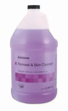 Rinse-Free Perineal Wash, McKesson, Liquid, Fresh Scent, 1 Gal Jug McKesson
