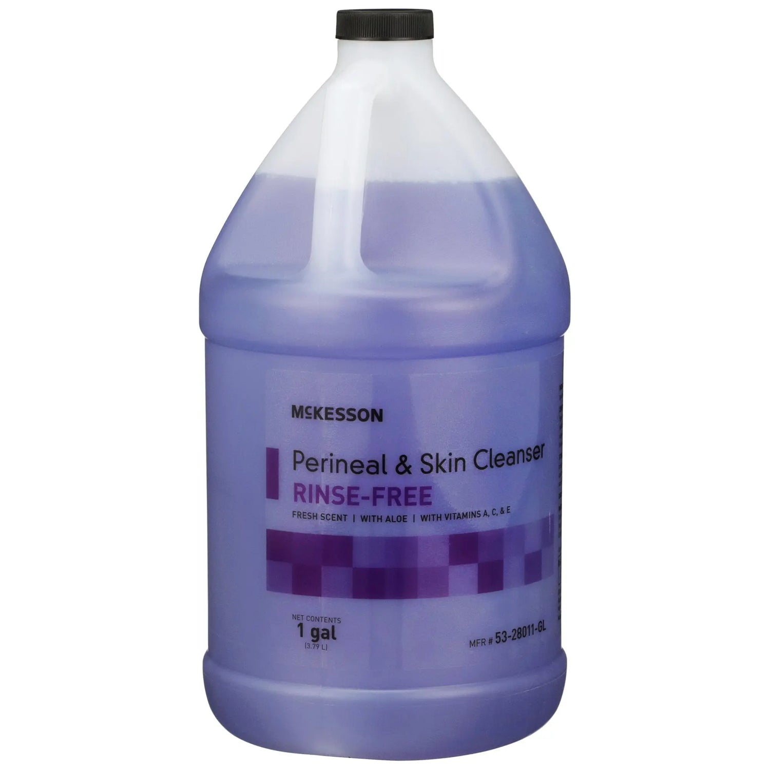 Rinse-Free Perineal Wash, McKesson, Liquid, Fresh Scent, 1 Gal Jug McKesson