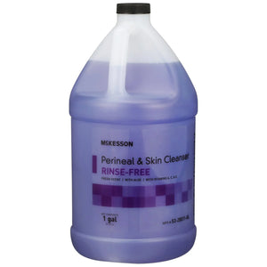 Rinse-Free Perineal Wash, McKesson, Liquid, Fresh Scent, 1 Gal Jug McKesson