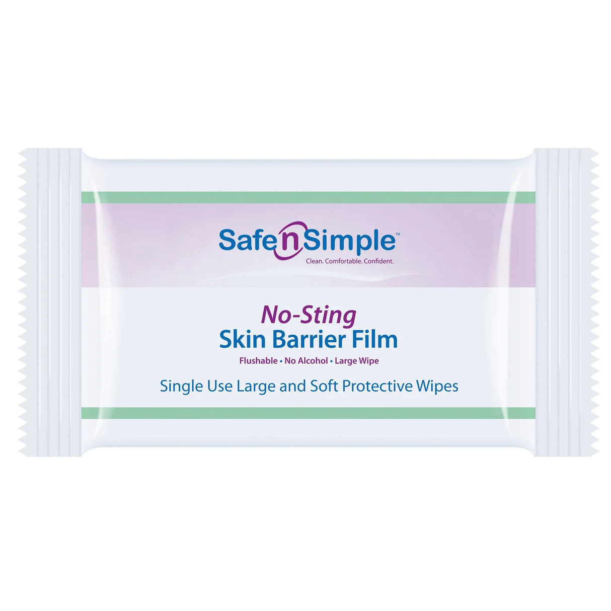 Safe N Simple No-Sting Skin Barrier Wipe Safe N Simple™ No-Sting