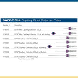 Safe-T-Fill® Capillary Blood Collection Tube Safe-T-Fill®