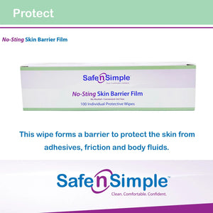 Safe n Simple™ Barrier Wipe Safe N Simple™ No-Sting