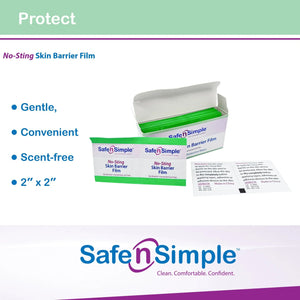 Safe n Simple™ Barrier Wipe Safe N Simple™ No-Sting