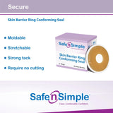 Safe-n'Simple Adhesive Barrier Ring Safe-n'Simple