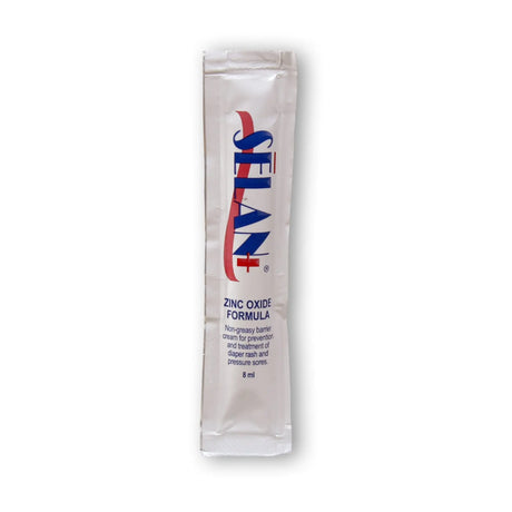 Selan+® Zinc Oxide Barrier Cream and Lotion, 8 mL Individual Packet Selan+®