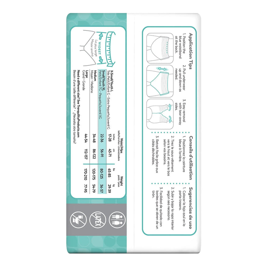 Select® Heavy Protection Absorbent Underwear, Small Tranquility® Essential