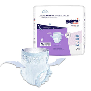 Seni® Active Super Plus Heavy Absorbent Underwear, Extra Large Seni® Active Super Plus