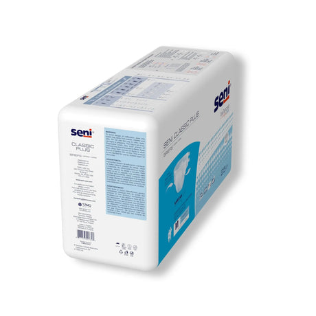 Seni® Classic Plus Moderate to Heavy Absorbency Incontinence Brief, Medium Seni® Classic Plus