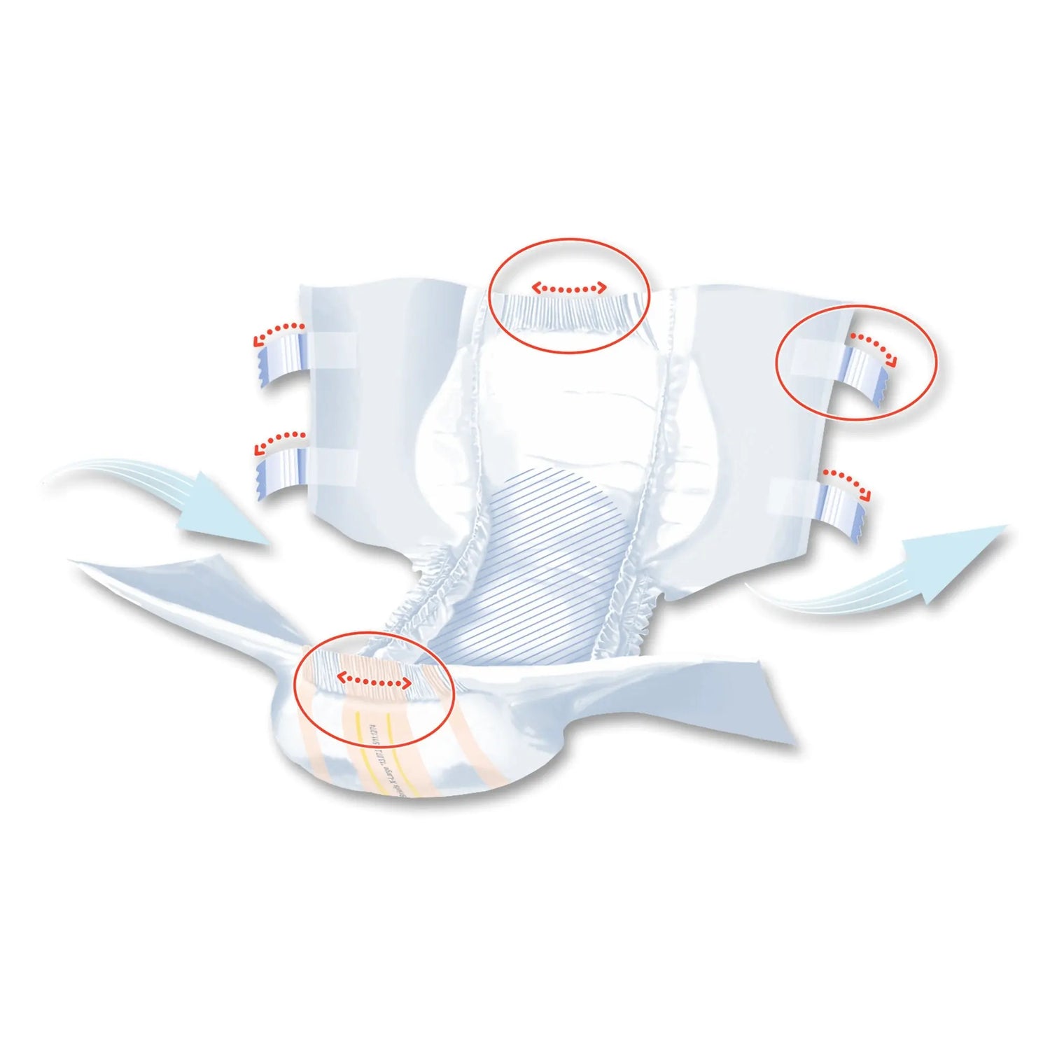 Seni® Super Quatro Severe Absorbency Incontinence Brief, Extra Large Seni® Super Quatro