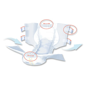 Seni® Super Quatro Severe Absorbency Incontinence Brief, Medium Seni® Super Quatro