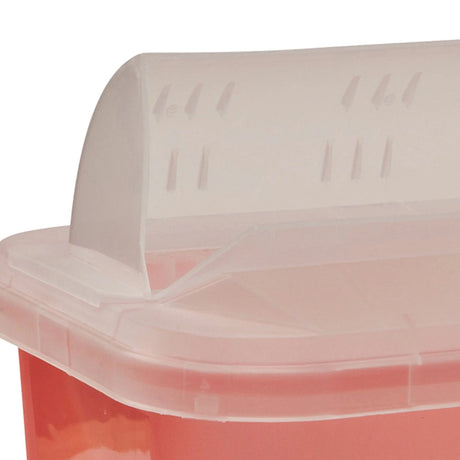 SharpSafety™ Multi-purpose Sharps Container, 2 Gallon, 10 x 10½ x 7¼ Inch SharpSafety™