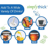 SimplyThick® Easy Mix™ Food and Beverage Thickener, Unflavored Gel, Honey Consistency SimplyThick® Easy Mix