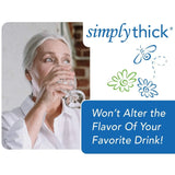 SimplyThick® Easy Mix™ Food and Beverage Thickener, Unflavored Gel, Honey Consistency SimplyThick® Easy Mix