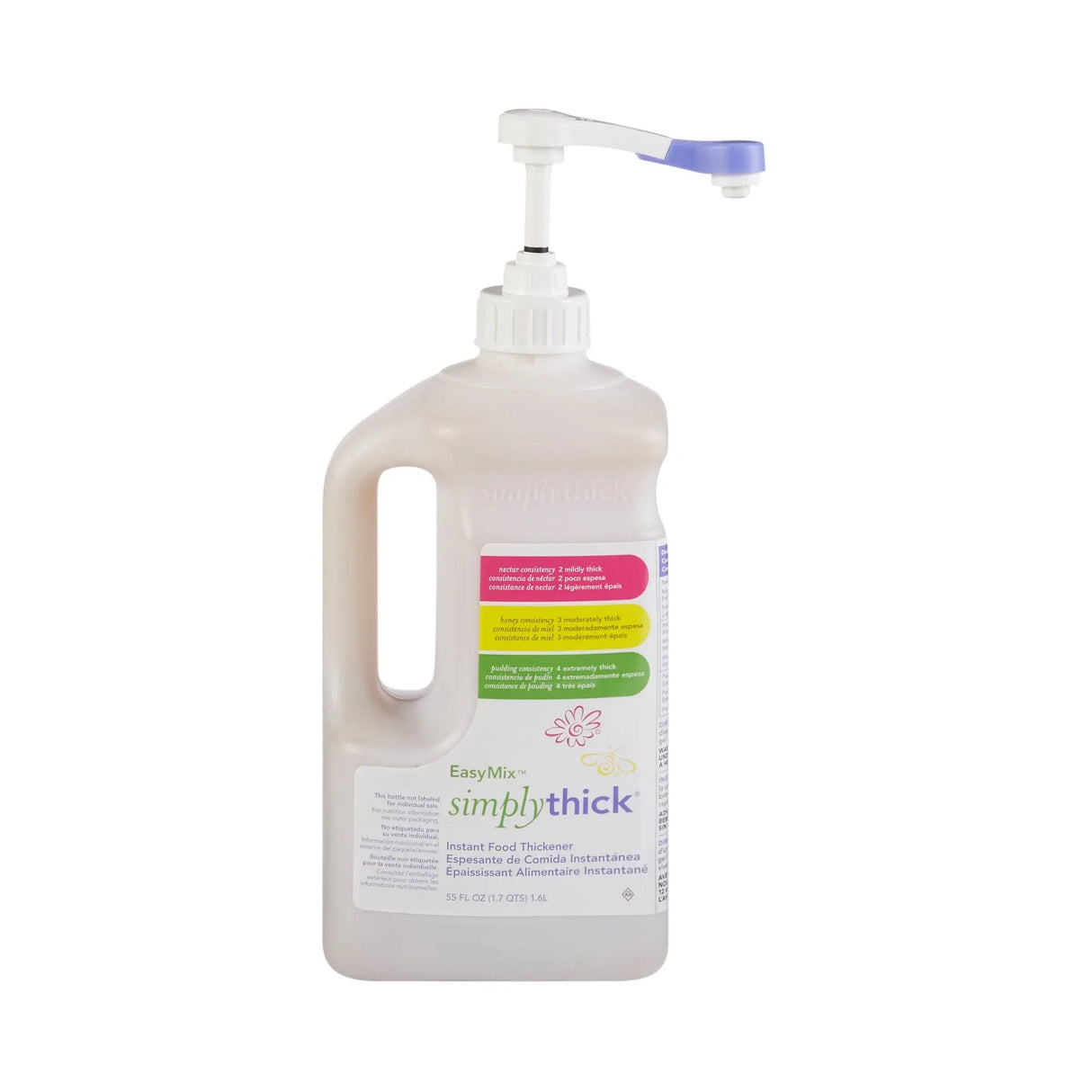 SimplyThick® EasyMix™ Bottle and Pump, 1.6 Liter Pump Bottle SimplyThick® Easy Mix