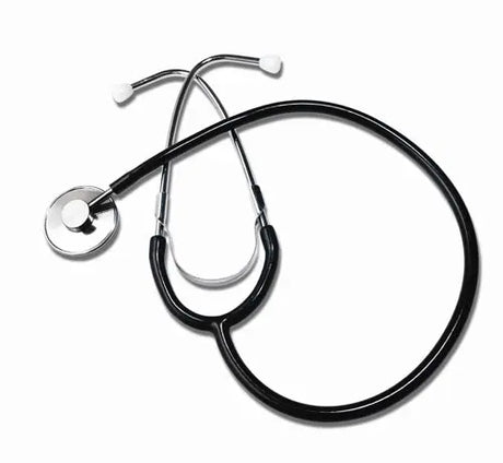 Single Head Nurses Black Stethoscope Movility LLC- CM