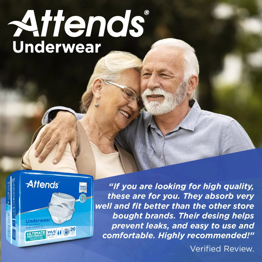 Attends® Advanced Underwear, Youth / Small Attends® Advanced