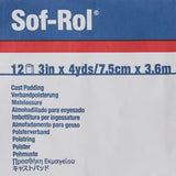 Sof-Rol® White Rayon Cast Padding, 3 Inch x 4 Yard - getMovility