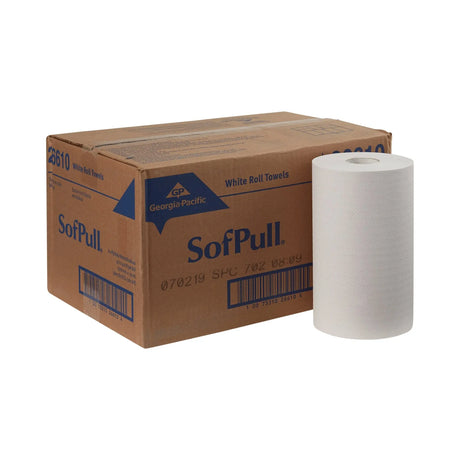 SofPull® Paper Towel, 9 Inch x 400 Foot, 6 Rolls per Case SofPull®