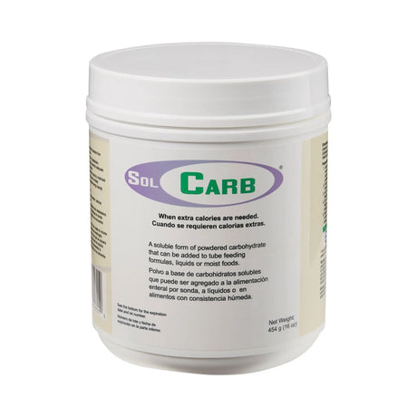 SolCarb® Soluble Form of Powdered Carbohydrate, 454 Gram Jar SolCarb®