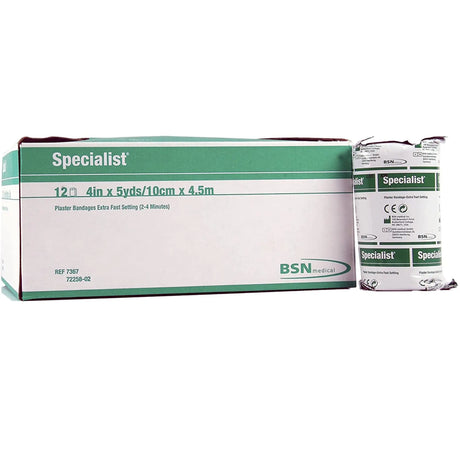 Specialist® Plaster Bandage, 4 Inch x 5 Yard Specialist®