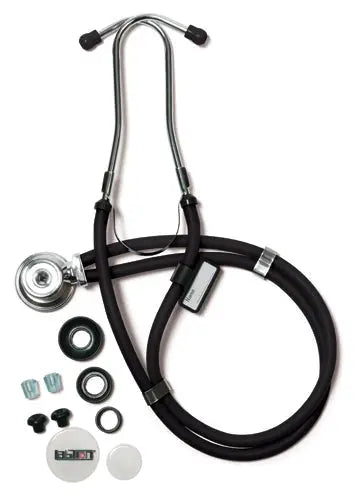 Sprague-Rappaport Black Stethoscope  22 Movility LLC- CM
