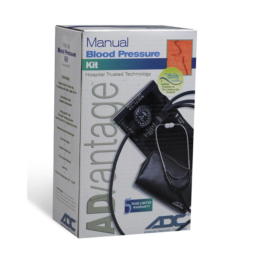 Advantage™ 6005 Manual Blood Pressure Kit Aneroid Sphygmomanometer / Stethoscope Combo Advantage™