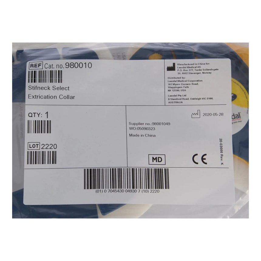 Stifneck® Extrication Cervical Collar, One Size Fits Most Stifneck® Select™