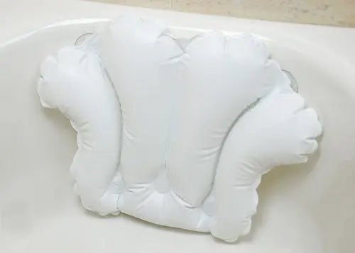 Inflatable Bath Pillow w/ Suction Cups Movility LLC- CM