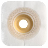 Sur-Fit Natura® Durahesive White Ostomy Barrier, 4½ x 4½ Inch, 2¼-Inch Flange, 1¼ – 1¾ Inch Stoma Opening Sur-Fit Natura® Durahesive®