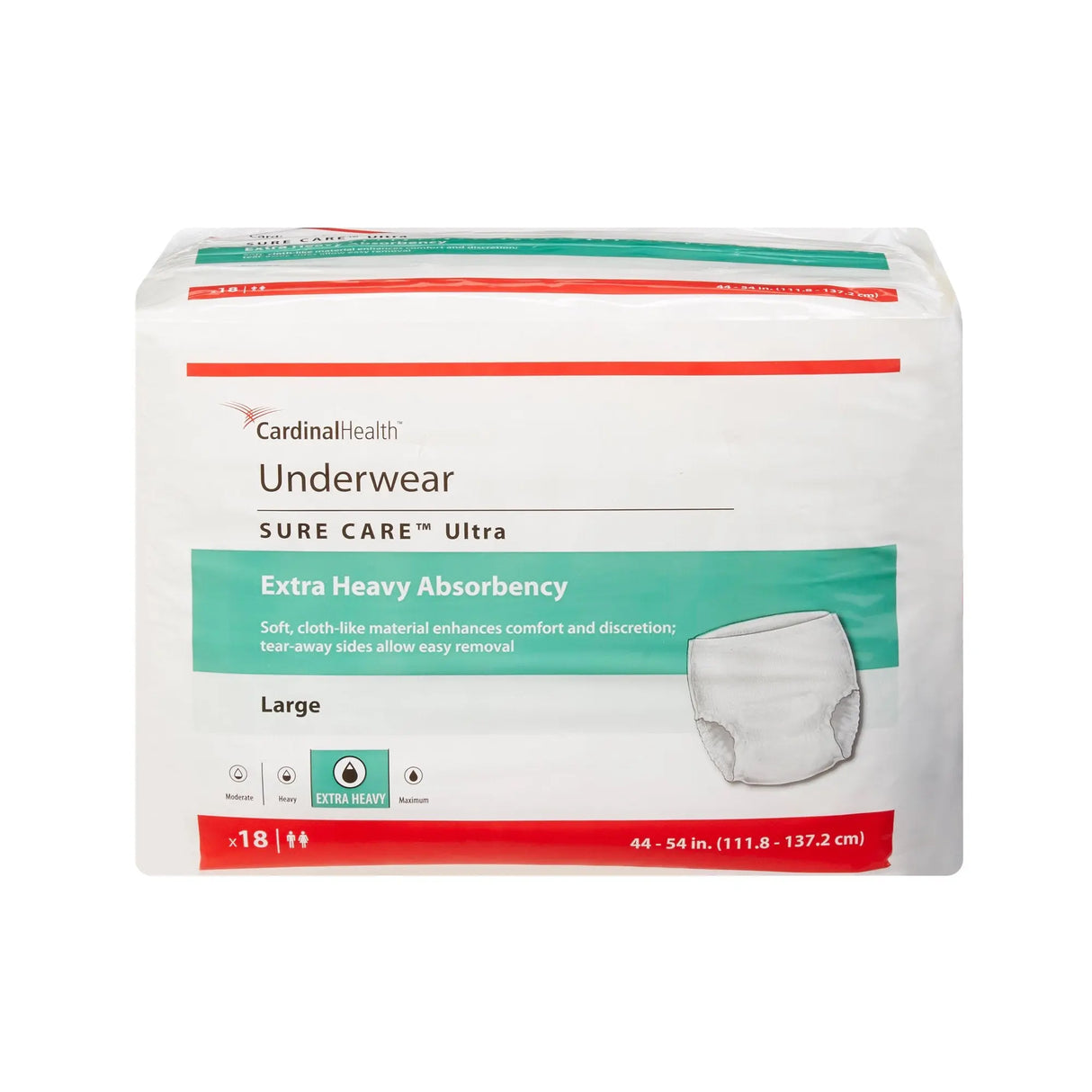 Sure Care™ Ultra Extra Heavy Absorbent Underwear, Large Sure Care™ Ultra