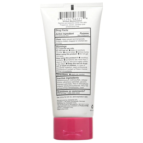 Sween® 24 Hand and Body Moisturizer, 5 oz. Tube Unscented Cream CHG Compatible Sween® 24