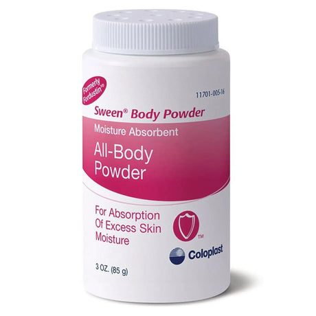 Sween® Moisture Absorbent All-Body Powder Lightly Scented, 3 oz. Bottle - getMovility