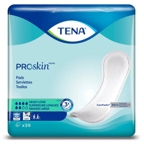 TENA Bladder Control Pads, Heavy Absorbency, Dry-Fast Core, One Size Fits Most, Unisex, 15 Inch Length - getMovility