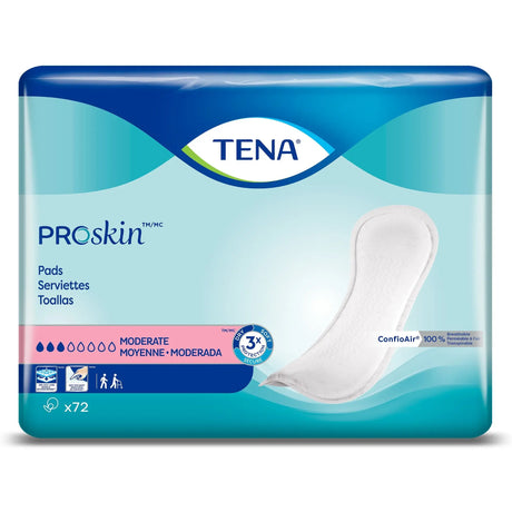 TENA Bladder Control Pads, Moderate Absorbency - getMovility