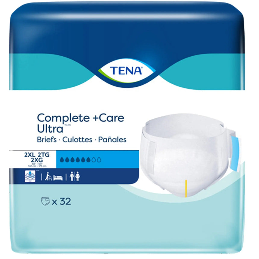 TENA Complete +Care Ultra™ Incontinence Brief, 2X-Large TENA Complete + Care Ultra™