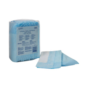 TENA Regular Underpads, Light Absorbency, Blue, Disposable, Latex-Free TENA® Regular