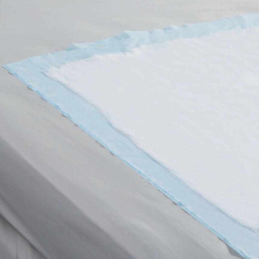 TENA Regular Underpads, Light Absorbency, Blue, Disposable, Latex-Free, 23 X 36 Inch TENA® Regular