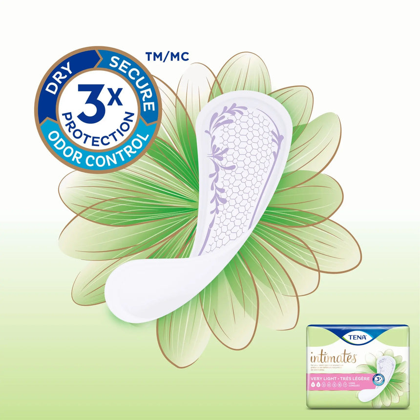 TENA® Intimates™ Very Light Bladder Control Pad - getMovility