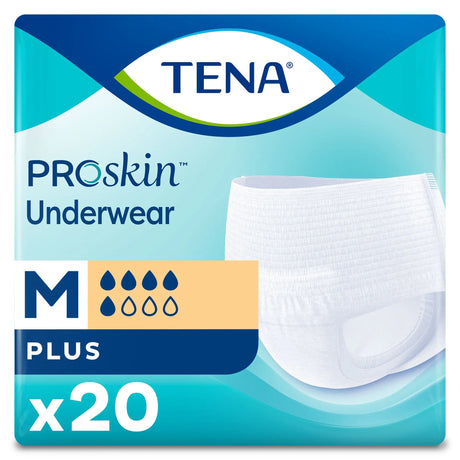 TENA® ProSkin™ Plus Fully Breathable Absorbent Underwear, Medium TENA® ProSkin™ Plus