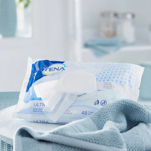 Tena Ultra Unscented Washcloths TENA ProSkin™ Ultra