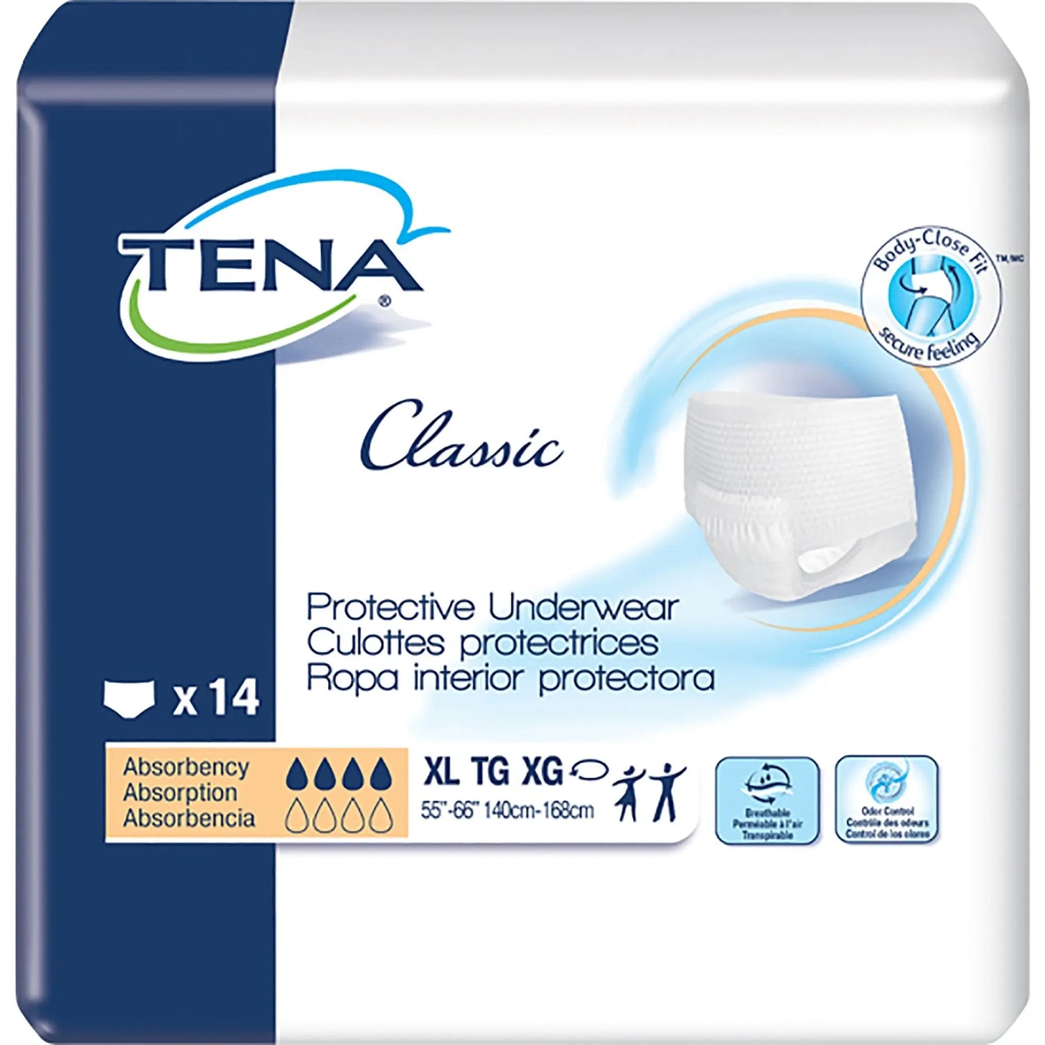 Tena® Classic Absorbent Underwear, Extra Large TENA® Classic