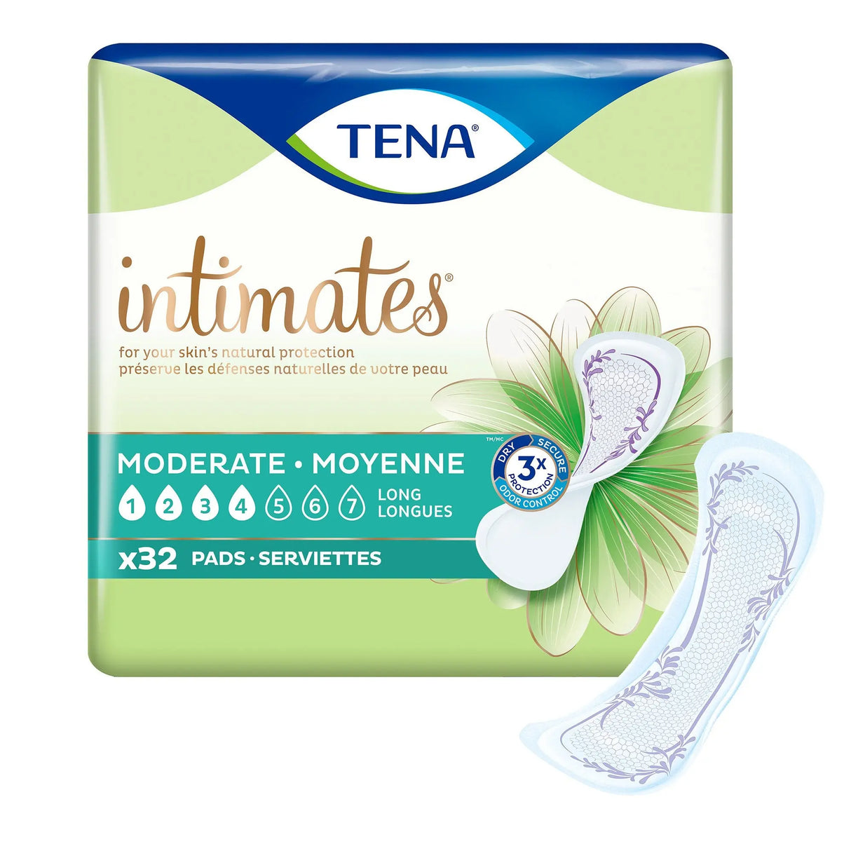 Tena® Intimates™ Moderate Bladder Control Pad, 13-Inch Length - getMovility